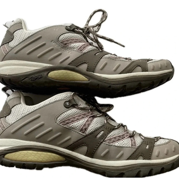 LAST CALL Merrell Hiking Shoes Sneakers Women’s Size 9 Siren Sport Elephant Pink - Picture 3 of 8